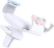 LABRIMP Car Phone Holder Vehicle Phone Bracket Buckle Auto Phone Stand Hands Calling