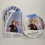 Frozen II Stickers and Travel Activity Book Set Stocking Filler
