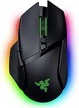 Razer Basilisk V3 Pro 35K Wireless Gaming Mouse, HyperSpeed Wireless Bluetooth, Wired, 2nd Generation, Focus Pro, 35K, Optical Sensor, 35,000 DPI, 3rd Generation Optical Mouse Switch, 4-Way