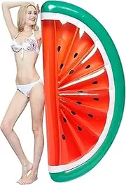 Chamgeco Giant Inflatable Pool Float, Inflatable Raft Pool Floats for Summer, Pool Lounger, Pool Accessories, Lake Floats & Pool Toys, Fun Swimming Tools for Pool Lake Beach Party