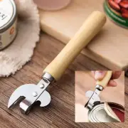 Stainless Steel Traditional Old Fashion Stab Can & Tin Opener Corkscrew Tool Set
