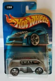 2003 Hot Wheels Roll Patrol SWAT Hyperliner 9/10 #208 SILVER 5 spoke