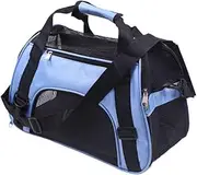 BESPORTBLE Dog Carrier Bag Portable Pet Backpack Mesh Dog Walking Bag Expandable Carrier Safety Zippers Comfortable for Outdoor Travel
