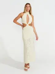 BNWT ALICE MCCALL PORCELAIN SALTY KISSES MIDI DRESS - SIZE 12 AU/8 US (RRP $550)