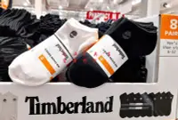 在飛比找Yahoo!奇摩拍賣優惠-Timberland 男短襪 運動襪(黑色-8雙/組)COS