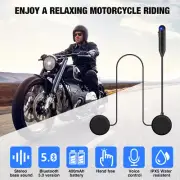 Motorcycle Helmet Headset Wireless Bluetooth 5.0 Headphone Speaker Hands-Free