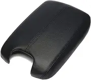 Center Console Cover for Honda Accord 2008 2009 2010 2011 2012, Black Leather Suture Console Armrest Lid Replacement for 2008-2012 Honda Accord Center Console Cover by KAKO