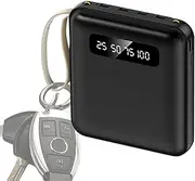 Portable Charger Bank | 5000 MAh Portable Charger Pack for Cell Phone - Ultra-Light Digital Display Charging Pack for Workplace Travel Use
