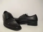 Paulo Solari Mens Cap-01 Leather Oxford Lace Up Dress Shoes Black Size 12 M