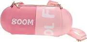 [WOFASHPURET] Large Duffle Bag for Women Crossbody Satchel Tote Purse Cylindrical Capsule Bag for Leisure Travel Playful Design