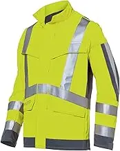 KÜBLER Workwear KÜBLER PROTECTIQ HIGH VIS ARC2 PSA 3 Work Jacket Warning Yellow/Anthracite