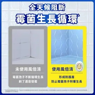 【風倍清】浴廁用防霉防臭劑/芳香劑 5入裝(柔和花香/清新柑橘)