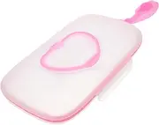 CIYODO 1Pc Portable Wipes Storage Box Hanging Wet Tissue Case for Stroller Seal Keeps Wipes Fresh for Diaper Bags Travel Prevents Drying Waste