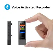 1.47" Digital Voice Recorder USB Recording Device with 48 Hrs Recording AGC