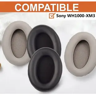 適用Sony WH-1000XM3 替換耳罩 WH-1000XM2 耳機罩 1000XM 皮耳套 耳機頭梁保護