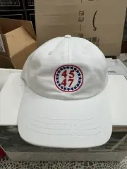 Donald Trump 45-47 White Official Exclusive Victory Hat Limited Edition MAGA Cap