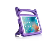 ZUSLAB Kids iPad Mini 5 / 4 / 3 / 2 / 1 Case, Durable Shockproof Handle Stand Protective Cover for Apple (7.9") - Purple