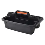 Supercraft Heavy Duty Durable Portable Tool Storage Tote Carry Tray 496mm Black