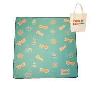 NEW Picnic Blanket Rug Mat Extra Large 2m x 2m Padded Play Waterproof Summer XL