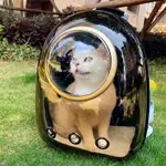 大號便攜貓包夏天外出寵物全透明太空艙貓咪背包外帶雙肩全景書包