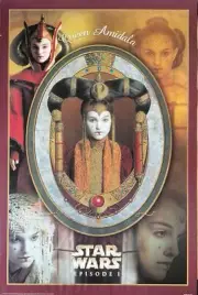 Star Wars: Episode I The Phantom Menace 1999 Vintage Queen Amidala Movie Poster
