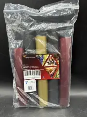 Phoenix and Europa Wine Shrink Capsules 100 Count Gold, Black & Burgundy