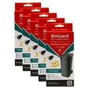 5PK Bin Guard Fly/Maggots Control 4.88g Deodoriser For Outdoor Bins/Trash Can