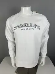 GEAR FOR SPORTS Men’s Sweatshirt Size Small ( Jupiter Beach FL. ) NWT White