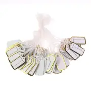 500 Pcs Price Tag Removable Labels Jewelry Tags with String Bracelet