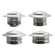 Chimney Rain Cap Chimney Flue Cowl Pipe Replacement Easy Install Outdoor Flue