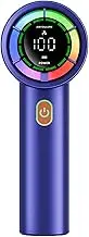 Portable Fan | Adjustable LED Display Personal Fan - Rechargeable Handheld Ventilator, Small Air Blower for Home, Studio, Outdoor