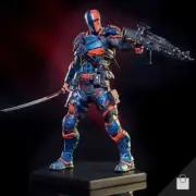 Iron Studios Deathstroke From Arkham Knight Limited Statue Figure Batman 1:10