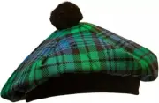 Men's Campbell Ancient TAM o' SHANTER Bonnet Beret Balmorals Tartan Tammy Hat