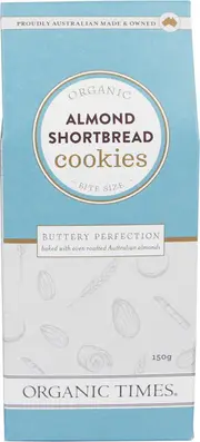 Organic Cookies (Almond Shortbread) - 150g