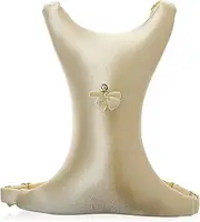 Intimia Breast Pillow for Chest Wrinkles and Side Sleeping - Chest Pillow for Wrinkle Prevention - Chest Wrinkle Pillow for Breast Support (Gold)