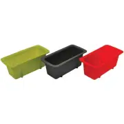 STARFRIT® Silicone Mini Loaf Pans, Set of 3