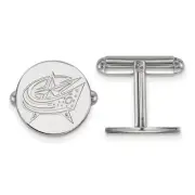 Sterling Silver NHL Columbus Blue Jackets Cuff Links
