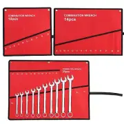 Canvas Spanner Wrench Tool Roll Up Storage Bag Organizer Pouch Case 10-25 Pocket