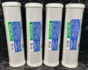 Lot 4, NOS CTO1-2510 9-7/8" x 2-1/2" Coconut Shell Carbon Block Filters 5 micron