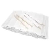7 Inch 1000 Pcs Individually Wrapped Coffee Stirrers, Paper Wrapped Coffee St...