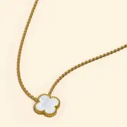 White Clover Necklace