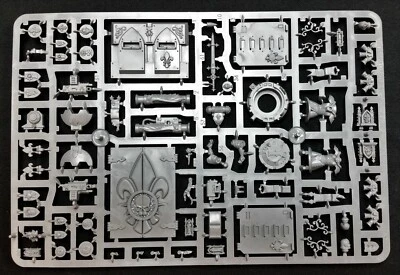40K Sisters of Battle Vehicle Tank Upgrades Sprue Sororitas Rhino Doors Hunter