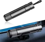 ZKFAR 1 PC Car Safety Hammer, Escape Hammer, Multi-Functional Window Breaking Machine, Cutter Seat Belt, Emergency Escape Tool, Portable Car Safety Hammer (Black)