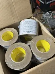 Lot Of 12 Rolls 3M All Weather Flashing Tape 8067 - 4 In X 75 Ft - Tan - New