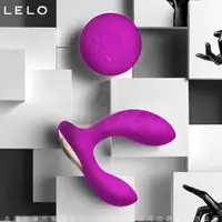 在飛比找情趣用品界第一把交椅-E大優惠-瑞典LELO HUGO 雨果 無線遙控 前列腺按摩器 迷惑紫