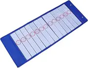 Veemoon 14-grids Time Schedule for Classroom Students Timetable Material Learning for Boys and Girls Preschool
