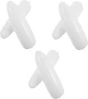 TEMPNAP 3 Pairs Inflatable Boot Brace Boot Inserts to Keep Shape Boots Shaping Supports Tall Boot Inserts for Women to Keep Shape Long Boots Keeper Boot Support Long Boot Holder White Pvc