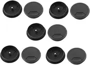 Office Pc Computer Desk Grommet Cable Hole Cover Set 10pcs 50mm Diameter Round Grommet Cable Cover