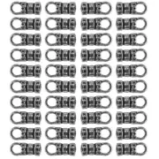 100 PCS Retro Bucket Necklace Bracelet Closures Connection Clasp