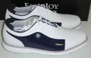 NIB Women's Footjoy Traditions Cap Toe Golf Shoes, White / Navy, 7 Medium, 97928
